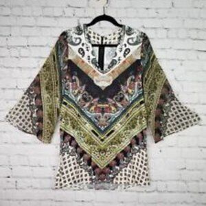 Alice + Olivia Paisley Tunic Dress